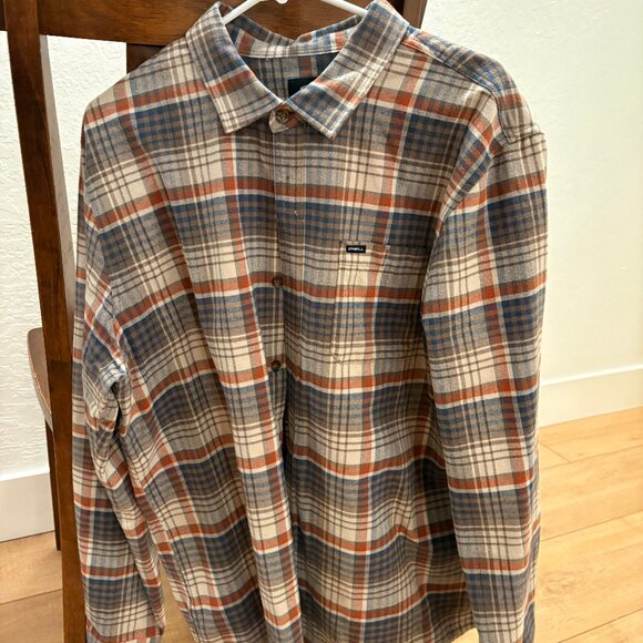 O'neill men's buttoned down flannel shirt, size XL - Picture 1 of 2